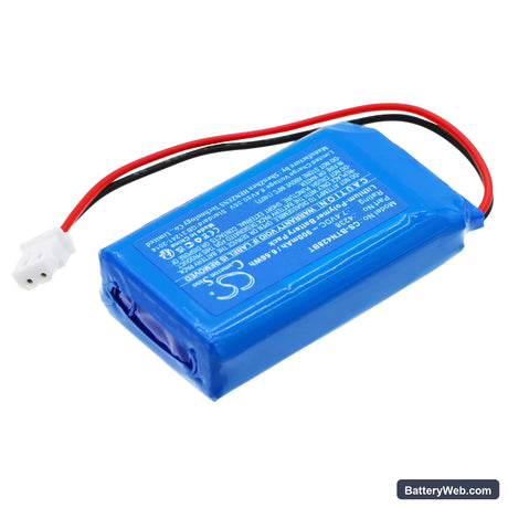 Bticino 4216 Replacement Battery, 7.4V, 900mAh, Li-Polymer 2