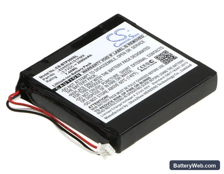 Blaupunkt TravelPilot TP300 Replacement Battery, 3.7V, 2000mAh, Li-ion 1