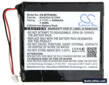 Blaupunkt TravelPilot TP300 Replacement Battery, 3.7V, 2000mAh, Li-ion 5