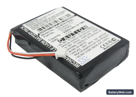 Blaupunkt TravelPilot 500 Replacement Battery, 3.7V, 2200mAh, Li-ion 1