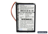 Blaupunkt TravelPilot 500 Replacement Battery, 3.7V, 2200mAh, Li-ion 5