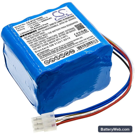 Bellavista 1000 Replacement Battery, 14.4V, 6400mAh, Li-ion 1