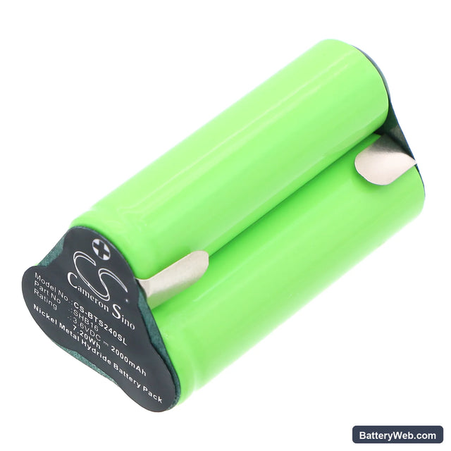 Remington HC-352 Replacement Battery, 3.6V, 2000mAh, Ni-MH 1