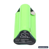 Remington HC-352 Replacement Battery, 3.6V, 2000mAh, Ni-MH 4