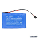 Bistos BT-740 pulse oximeter Replacement Battery, 11.1V, 6700mAh, Li-ion 3