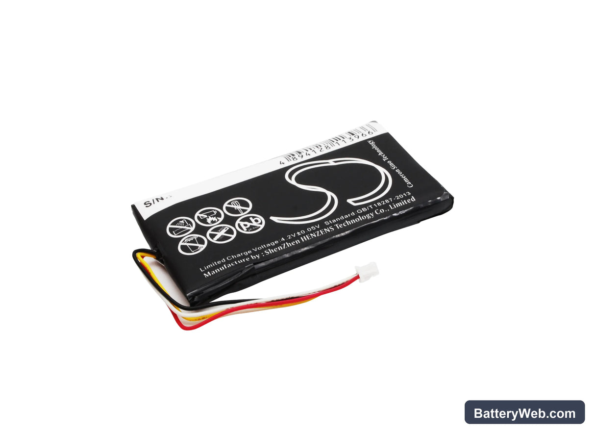 Binatone Z430BT Replacement Battery, 3.7V, 1300mAh, Li-Polymer 3