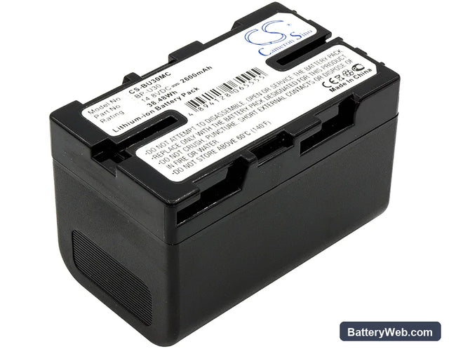 Sony PMW-EX1 Replacement Battery, 14.8V, 2600mAh, Li-ion 1