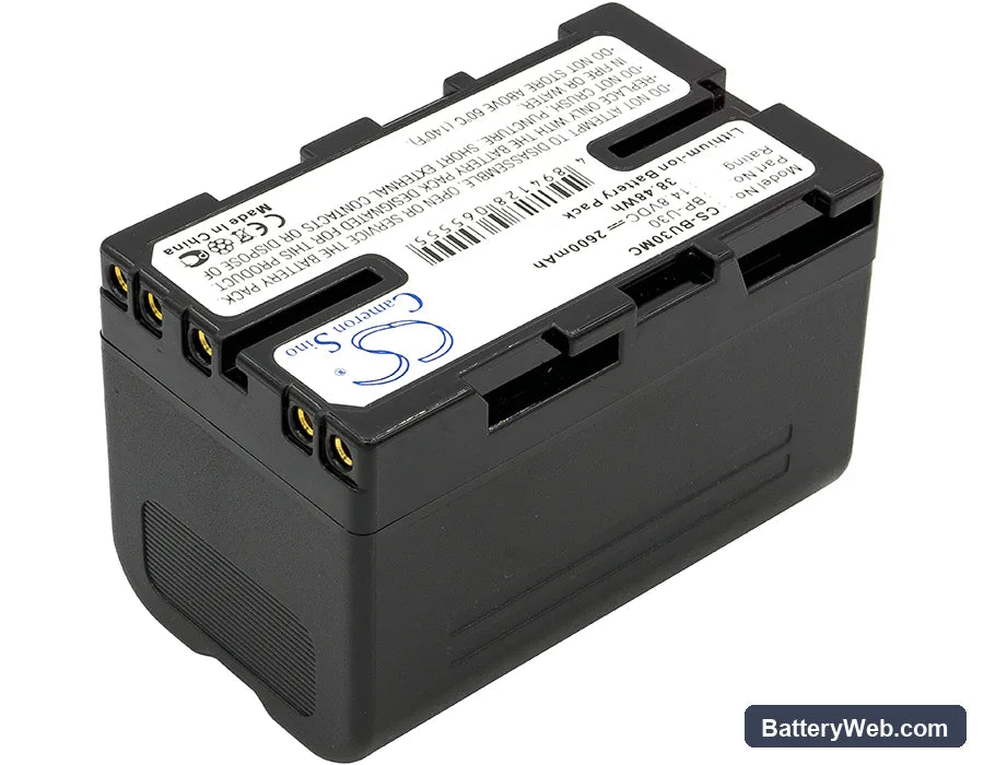 Sony PMW-EX1 Replacement Battery, 14.8V, 2600mAh, Li-ion 2