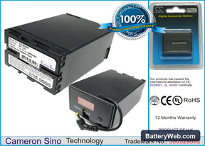Sony PMW-EX1 Replacement Battery, 14.4V, 4400mAh, Li-ion 1