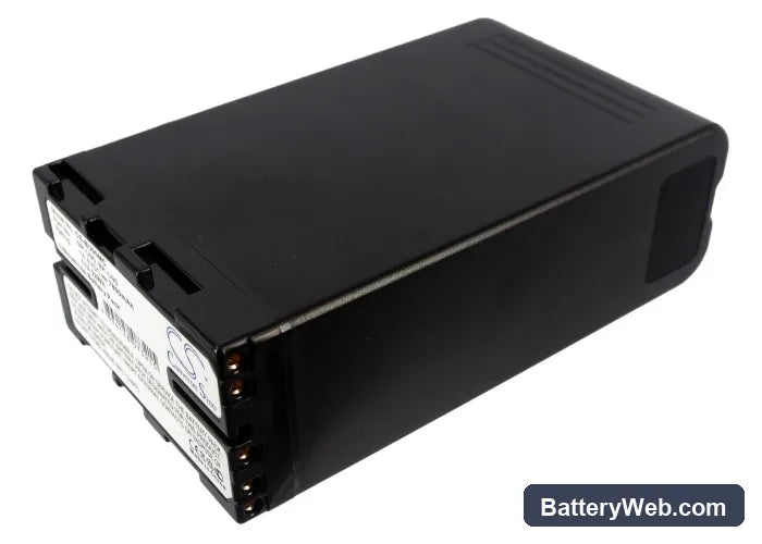 Sony PMW-EX1 Replacement Battery, 14.4V, 7800mAh, Li-ion 1