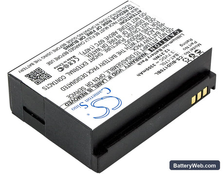 BlueBird Pidion BM-170 Replacement Battery, 3.7V, 3300mAh, Li-ion 2