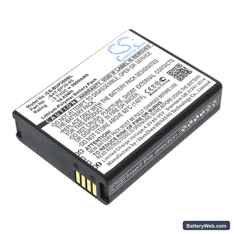 BlueBird BP30 Replacement Battery, 3.7V, 3900mAh, Li-Polymer 1