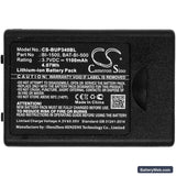 BlueBird EG-340 Replacement Battery, 3.7V, 1100mAh, Li-ion 5