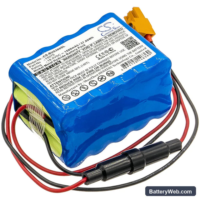 Besam automatische Turoffnung CUD3000 Replacement Battery, 18V, 1500mAh, Ni-MH 1