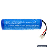 Burton UV604 LED Replacement Battery, 3.7V, 3400mAh, Li-ion 3