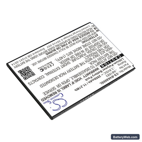 BlackView A8 MAX Replacement Battery, 3.8V, 2950mAh, Li-Polymer 2