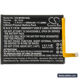 BlackView R6 Replacement Battery, 3.8V, 3000mAh, Li-Polymer 3