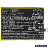 BlackView BV6800 Replacement Battery, 3.85V, 5100mAh, Li-Polymer 3