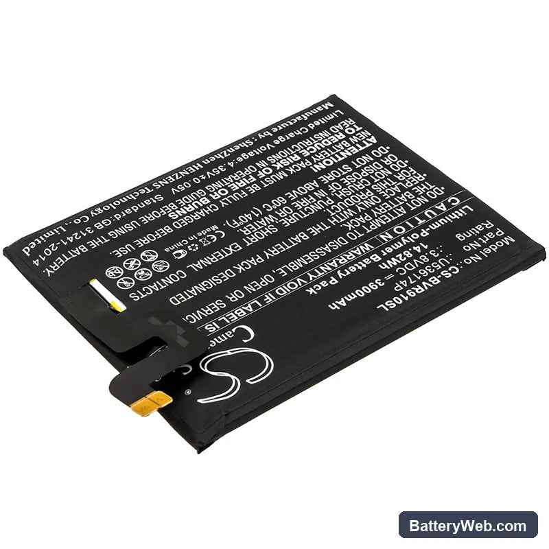 BlackView BV9000 Pro Replacement Battery, 3.8V, 3900mAh, Li-Polymer 2