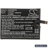BlackView BV9500 Replacement Battery, 3.85V, 9000mAh, Li-Polymer 3