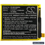 BlackView BV8000 Replacement Battery, 3.8V, 4100mAh, Li-Polymer 3