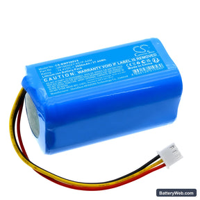 BobSweep WVP58021 Replacement Battery, 14.4V, 2600mAh, Li-ion 1