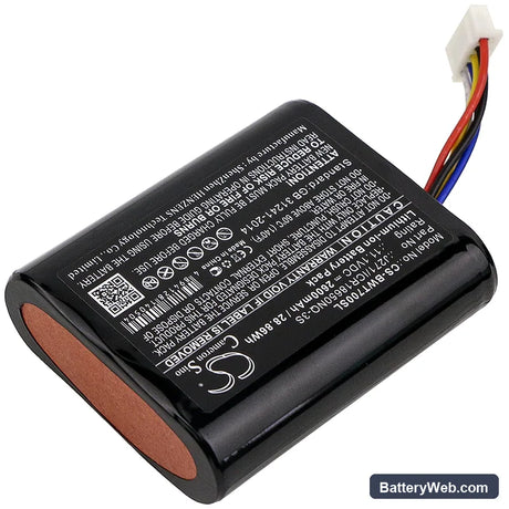 Bowers & Wilkins T7 Replacement Battery, 11.1V, 2600mAh, Li-ion 2