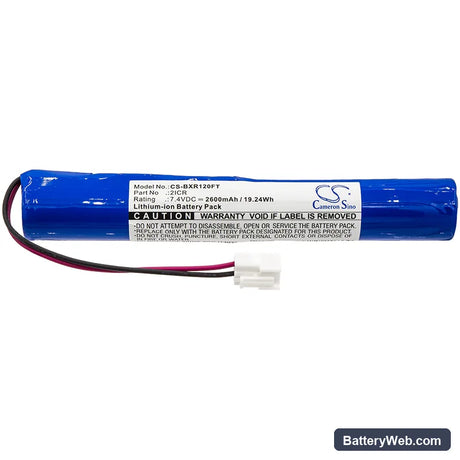 Bayco SLR-2120 Replacement Battery, 7.4V, 2600mAh, Li-ion 3