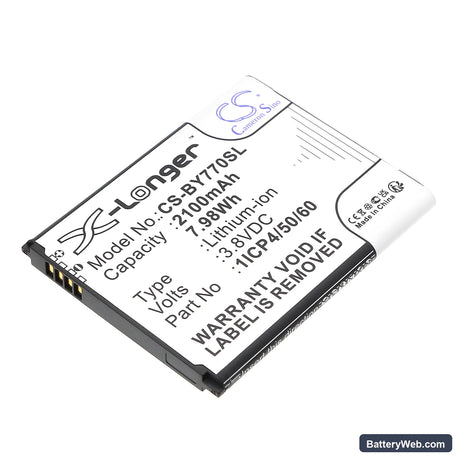 Beurer BY77 Replacement Battery, 3.8V, 2100mAh, Li-ion 1