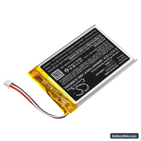 Babymoov A014416 Replacement Battery, 3.7V, 1400mAh, Li-Polymer 2