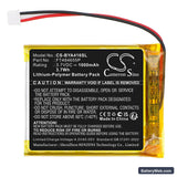 Babymoov A014416 Replacement Battery, 3.7V, 1000mAh, Li-Polymer 3