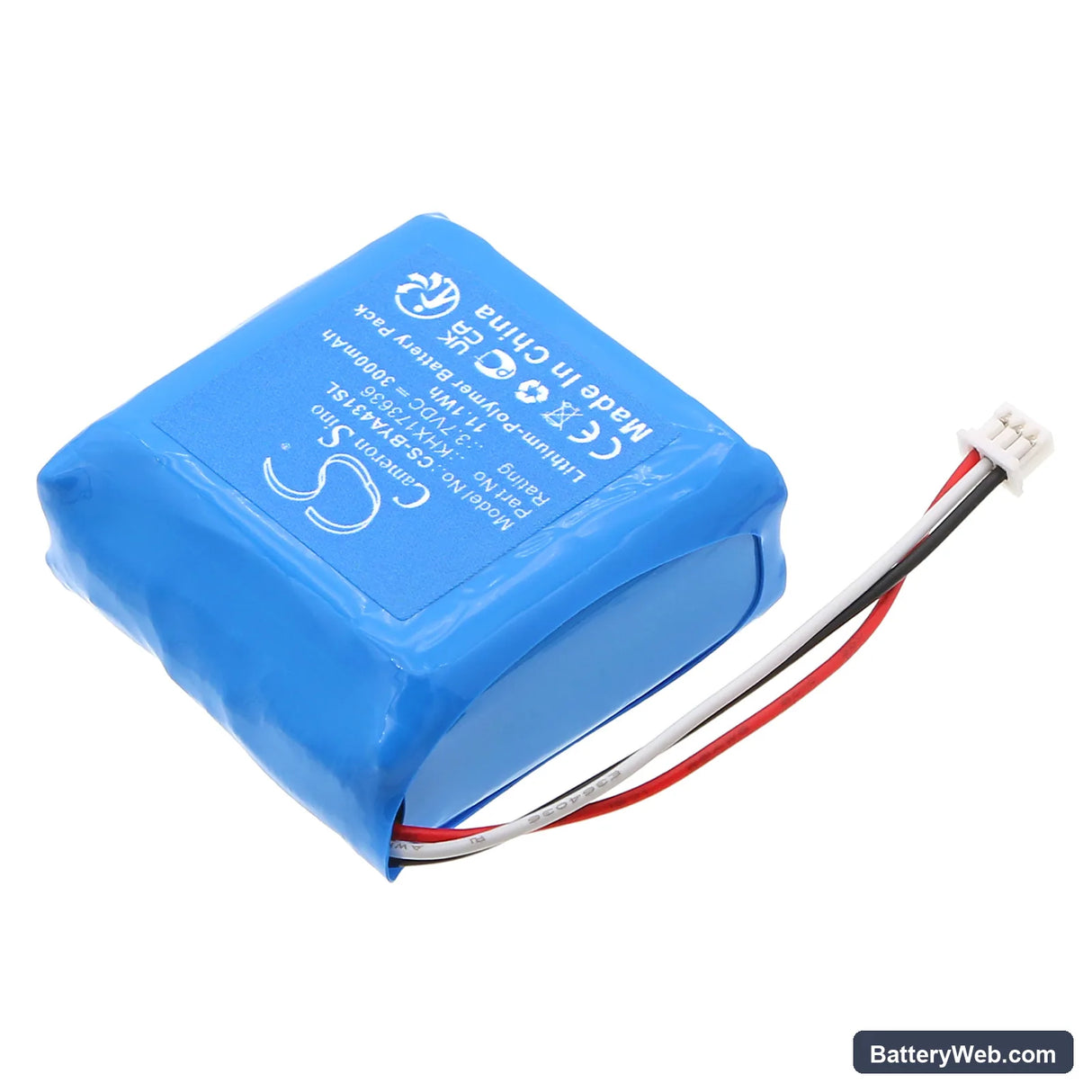 Babymoov A014429 Replacement Battery, 3.7V, 3000mAh, Li-Polymer 2