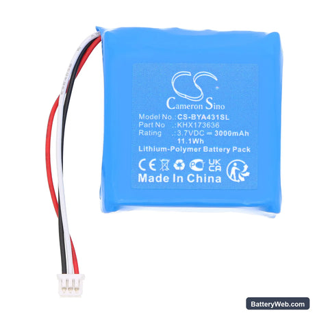 Babymoov A014429 Replacement Battery, 3.7V, 3000mAh, Li-Polymer 3