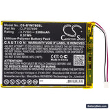 Boyue likebook Mars 7.8" Replacement Battery, 3.7V, 2300mAh, Li-Polymer 3