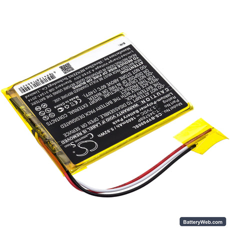 Boyue P6 Replacement Battery, 3.7V, 1600mAh, Li-Polymer 2