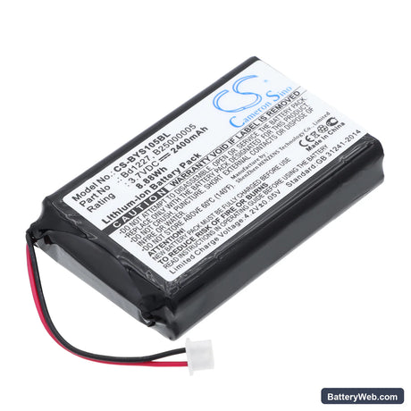Ingenico RoadRunners Evolution 1D Replacement Battery, 3.7V, 2400mAh, Li-ion 1