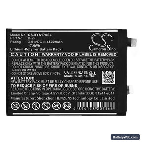 Vivo V2283A Replacement Battery, 3.91V, 4500mAh, Li-Polymer 1