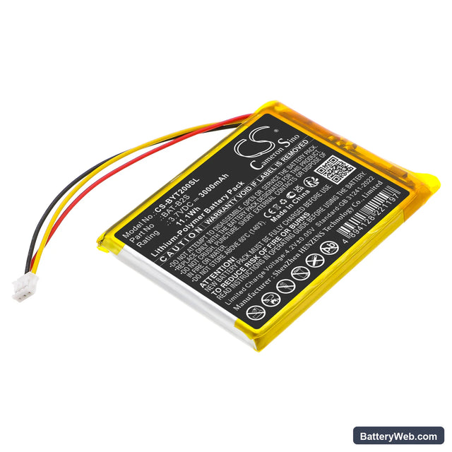 Boifun 2S Replacement Battery, 3.7V, 3000mAh, Li-Polymer 1