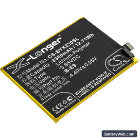 BBK VIVO X23 Replacement Battery, 3.85V, 3300mAh, Li-Polymer 1