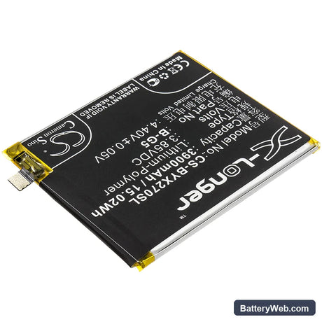 Vivo X27 Replacement Battery, 3.85V, 3900mAh, Li-Polymer 2