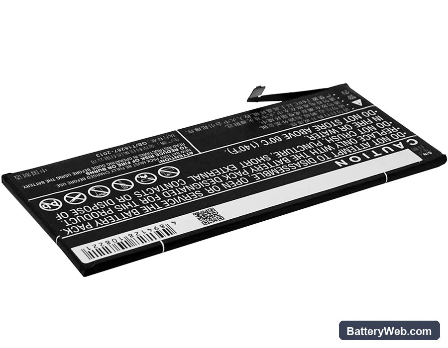 BBK VIVO X5 Pro Replacement Battery, 3.8V, 2300mAh, Li-Polymer 3