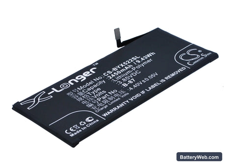 BBK VIVO X5Pro V Replacement Battery, 3.85V, 2450mAh, Li-Polymer 1