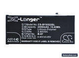 BBK VIVO X5Pro V Replacement Battery, 3.85V, 2450mAh, Li-Polymer 5