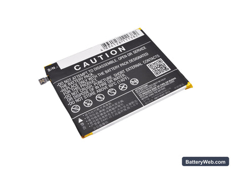 BBK VIVO X6 Plus Replacement Battery, 3.8V, 3000mAh, Li-Polymer 3