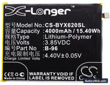 BBK VIVO X6 Plus A Replacement Battery, 3.85V, 4000mAh, Li-Polymer 5