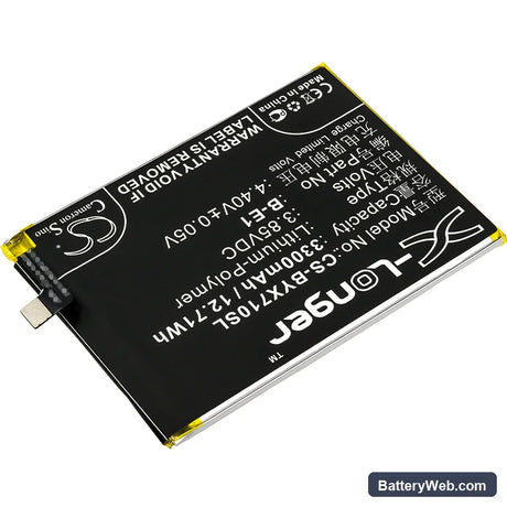 Vivo Y71 Replacement Battery, 3.85V, 3300mAh, Li-Polymer 2