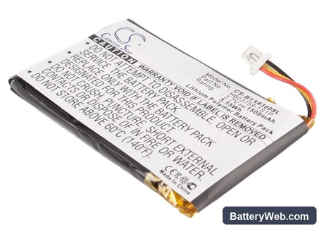 Bushnell Yardage Pro XGC Replacement Battery, 3.7V, 1500mAh, Li-Polymer 2