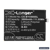 Vivo X9 Replacement Battery, 3.85V, 3000mAh, Li-Polymer 3