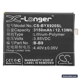 Vivo X9i Replacement Battery, 3.85V, 3150mAh, Li-Polymer 3