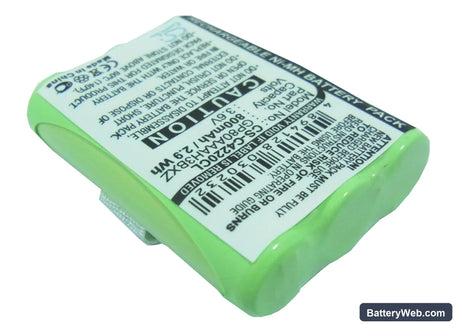 Clarity Professional C4220 Replacement Battery, 3.6V, 800mAh, Ni-MH 2